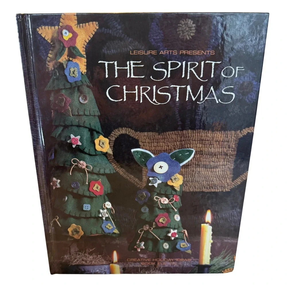 Leisure Arts The Spirit of Christmas Creative Holiday Ideas Books Set of 9 Books